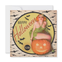 The Kitsch Bitsch : Boo-Tacular Retro Halloween Personalized Invitation