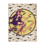The Kitsch Bitsch : Boo-Tacular Retro Halloween Postcard
