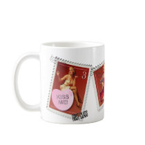 The Kitsch Bitsch : Candy Heart Pin-Ups mugs by kitschbitsch The Kitsch Bitsch : Candy Heart Pin-Ups mugs