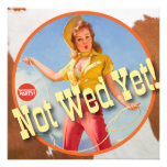 The Kitsch Bitsch : Cowgirl Not Wed Yet! Invitation