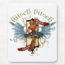 The Kitsch Bitsch : Dancing Doll Tattoo Pin-Up mousepads by kitschbitsch The Kitsch Bitsch : Dancing Doll Tattoo Pin-Up mousepads