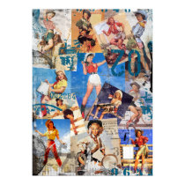 The Kitsch Bitsch : Destroyed Cowgirl Pin-Up No.1 posters by kitschbitsch The Kitsch Bitsch : Destroyed Cowgirl Pin-Up No.1 posters