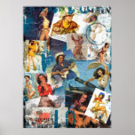 The Kitsch Bitsch : Destroyed Cowgirl Pin-Up No.2 posters