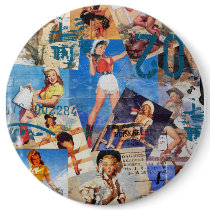 The Kitsch Bitsch : Destroyed Cowgirl Pin-Ups No.1