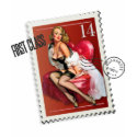 The Kitsch Bitsch : First Class Valentine Pin-Up t-shirts