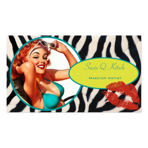 The Kitsch Bitsch : Glam-A-Zon Business Card Templates
