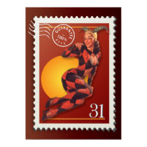 The Kitsch Bitsch : Halloween Jester Pin-Up posters by kitschbitsch The Kitsch Bitsch : Halloween Jester Pin-Up posters