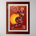 The Kitsch Bitsch : Halloween Jester Pin-Up posters