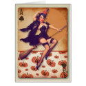 The Kitsch Bitsch : Halloween Witsch Pin-Up Card