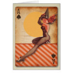 The Kitsch Bitsch : Halloween Witsch Pin-Up Card
