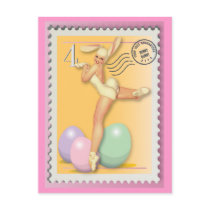 The Kitsch Bitsch : Hippity Hoppity Bunny Pin-Up Post Card