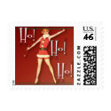 The Kitsch Bitsch : Ho Ho Ho Pin-Up postage by kitschbitsch The Kitsch Bitsch : Ho Ho Ho Pin-Up postage