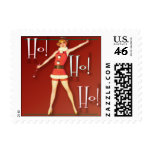 The Kitsch Bitsch : Ho Ho Ho Pin-Up postage