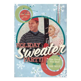 The Kitsch Bitsch : Holiday Sweater Party! Custom Invitation