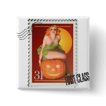 The Kitsch Bitsch : Jack O' Lantern Pin-Up