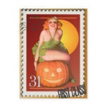 The Kitsch Bitsch : Jack O' Lantern Pin-Up postcards