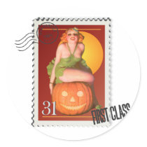 The Kitsch Bitsch : Jack O' Lantern Pin-Up stickers by kitschbitsch The Kitsch Bitsch : Jack O' Lantern Pin-Up stickers