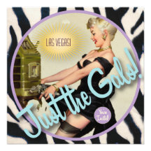 The Kitsch Bitsch : Just The Gals! Custom Invite