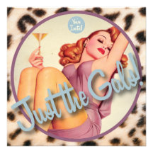 The Kitsch Bitsch : Just The Gals! Invitation