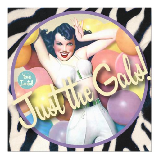 The Kitsch Bitsch : Just The Gals! Custom Announcement