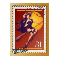 The Kitsch Bitsch : Kitsch Witsch on Broom Pin-Up posters by kitschbitsch The Kitsch Bitsch : Kitsch Witsch on Broom Pin-Up posters