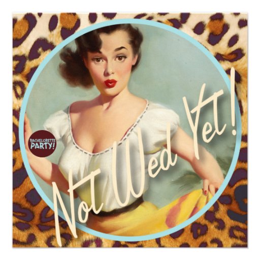 The Kitsch Bitsch : Not Wed Yet! Announcement