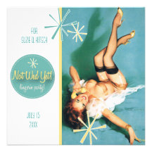 The Kitsch Bitsch : Not Wed Yet! Foundation Party Personalized Invite