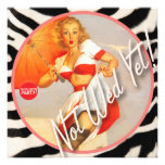 The Kitsch Bitsch : Not Wed Yet! Personalized Announcements
