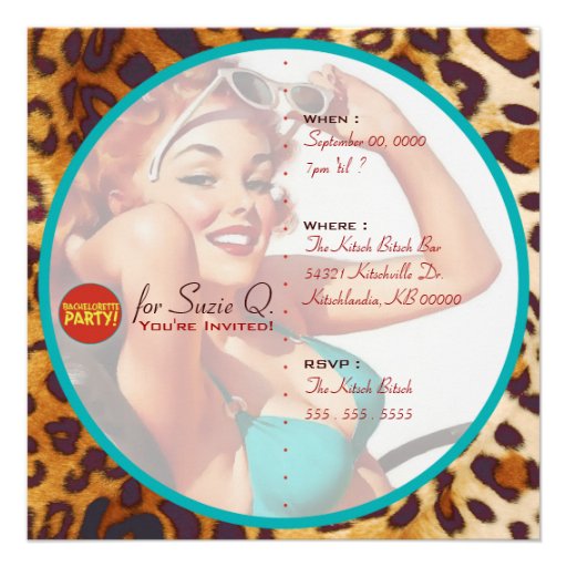 The Kitsch Bitsch : Not Wed Yet! Personalized Announcements