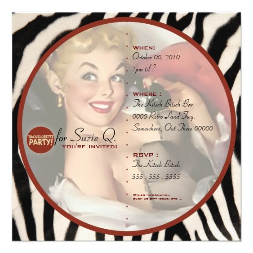 The Kitsch Bitsch : Not Wed Yet! Personalized Announcements