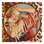 The Kitsch Bitsch : Not Wed Yet! Invites