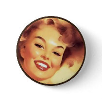 The Kitsch BItsch : Pin-Up Portraits buttons by kitschbitsch The Kitsch BItsch : Pin-Up Portraits buttons