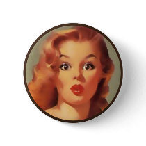 The Kitsch BItsch : Pin-Up Portraits buttons