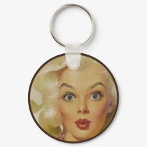 The Kitsch BItsch : Pin-Up Portraits keychains