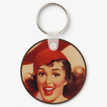The Kitsch BItsch : Pin-Up Portraits keychains