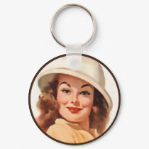 The Kitsch BItsch : Pin-Up Portraits keychains