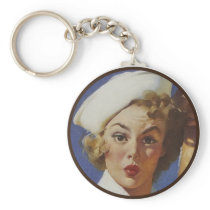 The Kitsch BItsch : Pin-Up Portraits Keychain