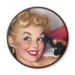 The Kitsch BItsch : Pin-Up Portraits Magnets