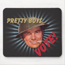 The Kitsch Bitsch : Pretty Boys Vote! mousepads
