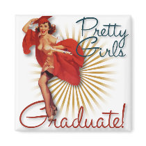 The Kitsch Bitsch : Pretty Girls Graduate! magnets