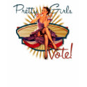 The Kitsch Bitsch : Pretty Girls VOTE! :1940's Tee t-shirts by kitschbitsch The Kitsch Bitsch : Pretty Girls VOTE! :1940's Tee t-shirts