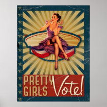 The Kitsch Bitsch : Pretty Girls Vote Poster