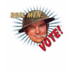 The Kitsch Bitsch : Real Men Vote! t-shirts