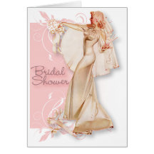 The Kitsch Bitsch : Retro Bridal Shower Card