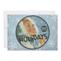 The Kitsch Bitsch : Retro Happy Holidays Graphic invitations by kitschbitsch The Kitsch Bitsch : Retro Happy Holidays Graphic invitations