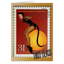 The Kitsch Bitsch : Sexy Black Cat! cards