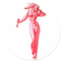 The Kitsch Bitsch : Sexy Bunny Suit Pin-Up stickers