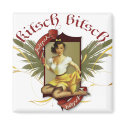 The Kitsch Bitsch : Soda Girl Retro Tattoo Pin-Up magnets