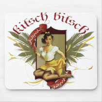 The Kitsch Bitsch : Soda Girl Retro Tattoo Pin-Up mousepads by kitschbitsch The Kitsch Bitsch : Soda Girl Retro Tattoo Pin-Up mousepads