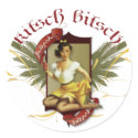 The Kitsch Bitsch : Soda Girl Retro Tattoo Pin-Up stickers by kitschbitsch The Kitsch Bitsch : Soda Girl Retro Tattoo Pin-Up stickers